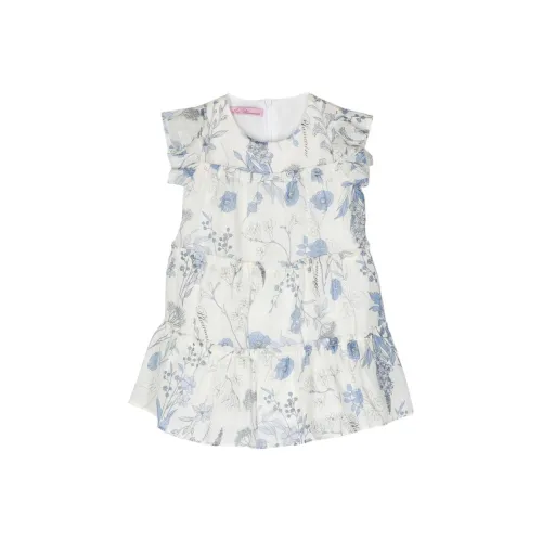 Blumarine Kids Платья Экрю