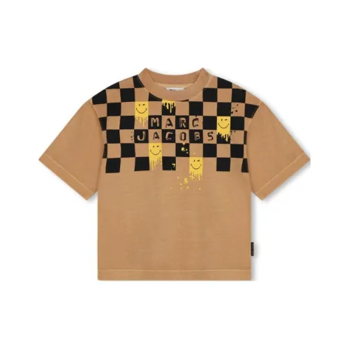 MARC JACOBS SS24 T Рубашка Светло-Коричневая Детская