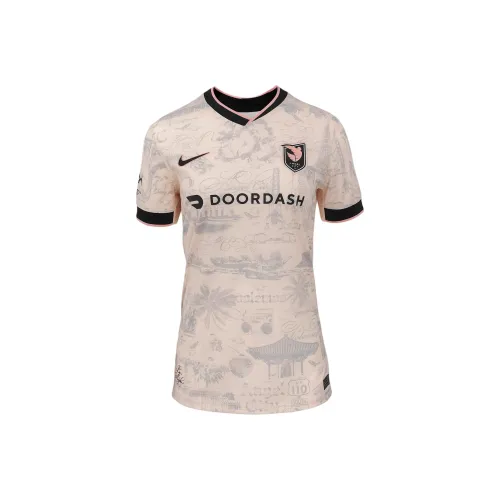 nike Angel City FCDri Форма Футбол Джерси Женские Светлый Нежно-розовый Элегантный серый