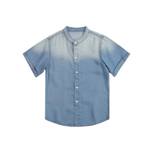 Pure and good Джинсовая рубашка синий детский