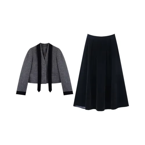 DianThia Комплект с юбкой Женские Серый