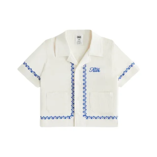 KITH Детский топ Infant And Toddler Молочно-белый