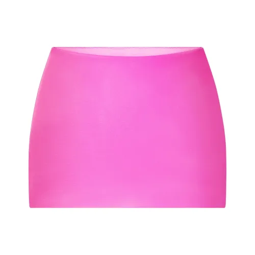 Khy FW24 Drop 010 Satin Ultra Mini Swim Юбка Платье для плавания Женское Конфетно-розовый Конфетно-розовый