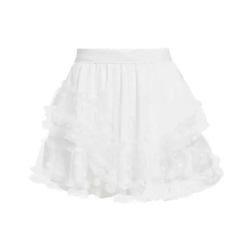 ZSFA Повседневные короткие юбки Женские Белые