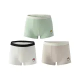 Белый-Серый-Зеленый - Мальчик'S Плоская подошва угол