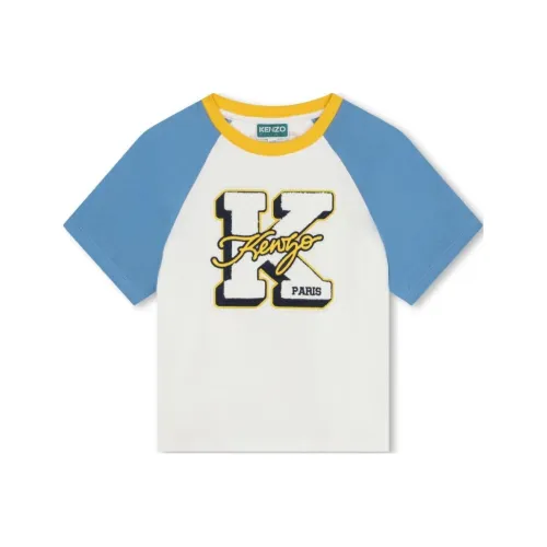 KENZO Белая Детская Рубашка