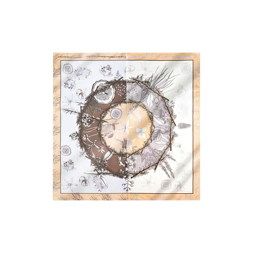 MARJAKURKI Шелковые шарфы для женщин