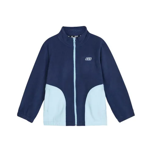 Skechers Kids Velvet Jacket Средневековый синий для детей