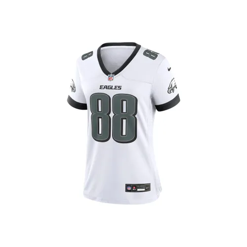 nike NFL Dallas Goedert Philadelphia Eagles Регби Джерси Женские Белые