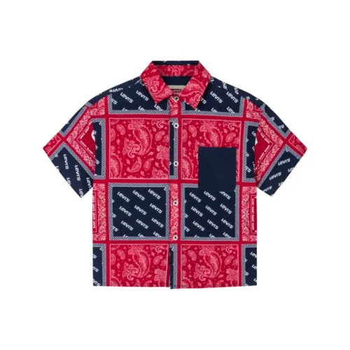 Levis Spicy Перечно-красный Школьный возраст Рубашки