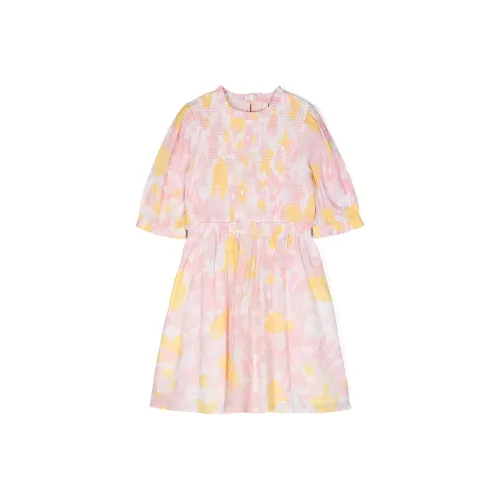 Zimmermann Платье Детское Светло-Розовое