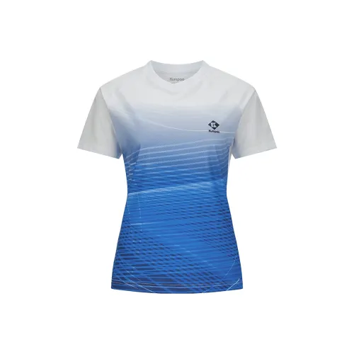 KUMPOO Бадминтон Джерси Женские Светло-Синий