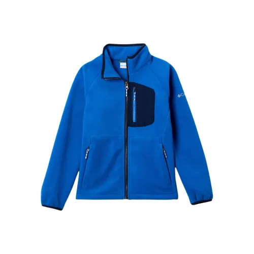 Columbia совместный бренд Velvet Feel Пальто Fast Trek™ III Синий Детский