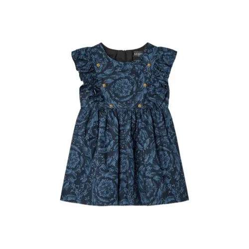 VERSACE Малыш Платье Синий Infant и Toddler