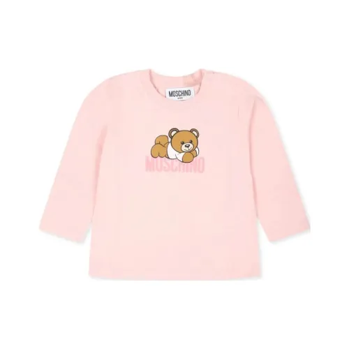 MOSCHINO T-рубашка Розовая для малышей и детей дошкольного возраста