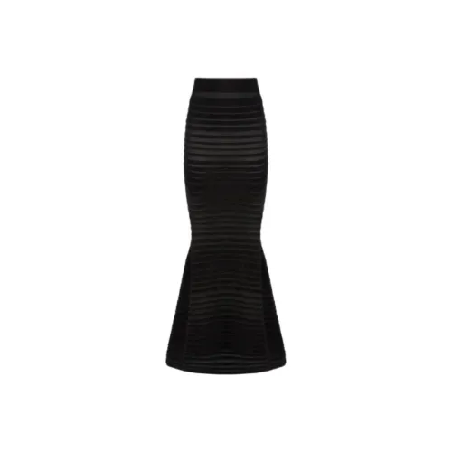 Nina Ricci Повседневный Длинный Юбка Женские Черный
