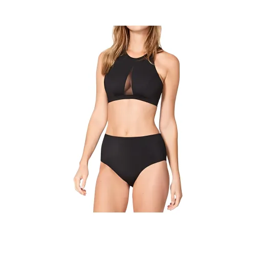 lululemon Бесконечный Horizons Двухкомпонентный Купальник Женский Черный