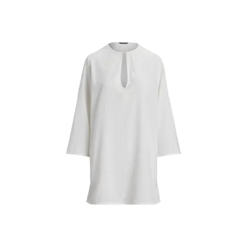 LAUREN RALPH LAUREN Облегающая юбка Женская Белая