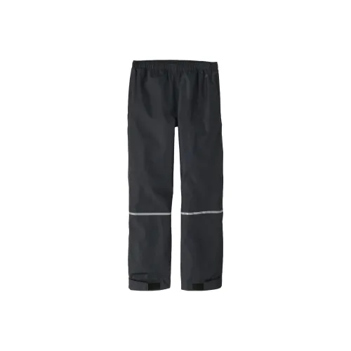 Детские вязаные тренировочные штаны Patagonia Torrentshell черные