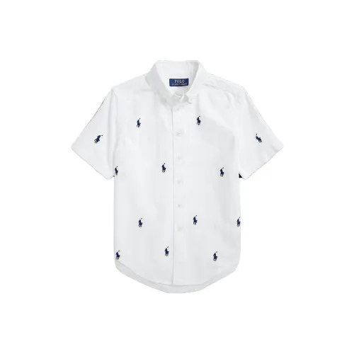 Polo Ralph Lauren Рубашка Белая Детская
