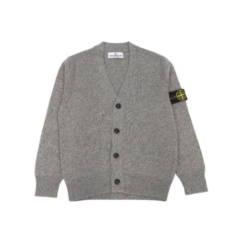 STONE ISLAND Серый Детские Свитера