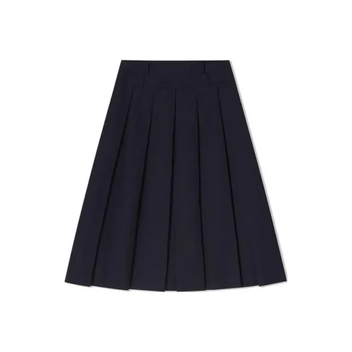 COVERINS Повседневный длинный юбка женский темно-синий