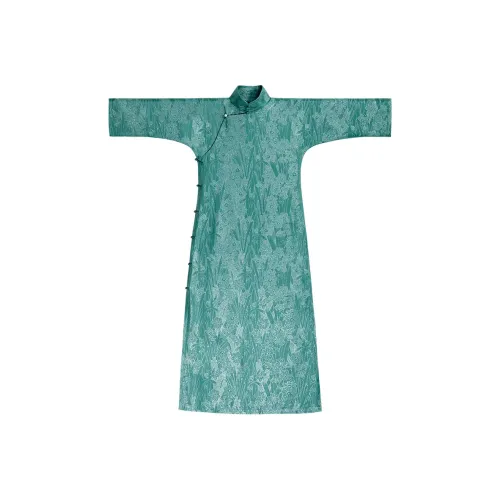 YICHENGFENGXU Чунсам Женский Зеленый