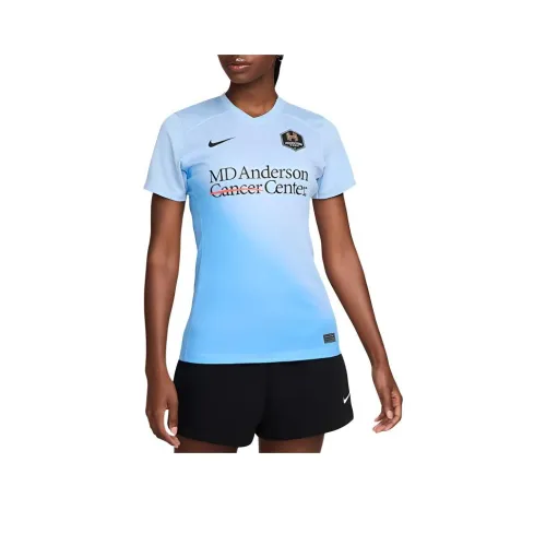 nike Houston Dash 2024 Stadium Вторичный Футбол Джерси Женские Soulful Синий