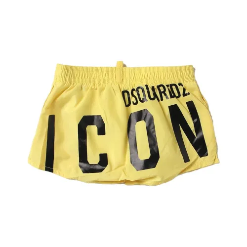DSQUARED 2 Детский купальник желтый для младенцев и малышей