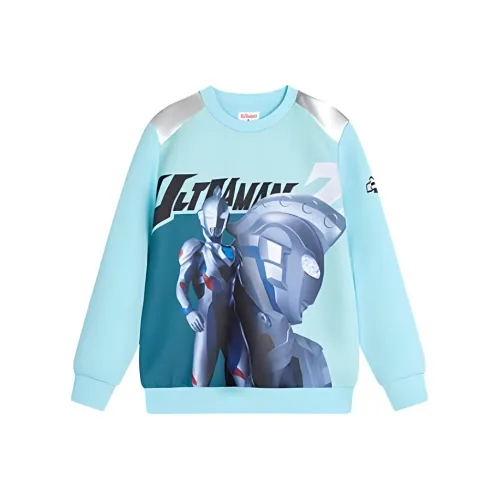 Antakids Ультрамен Co Branded Series Свитшот Ocean Ice Синий для детей 3-7 лет