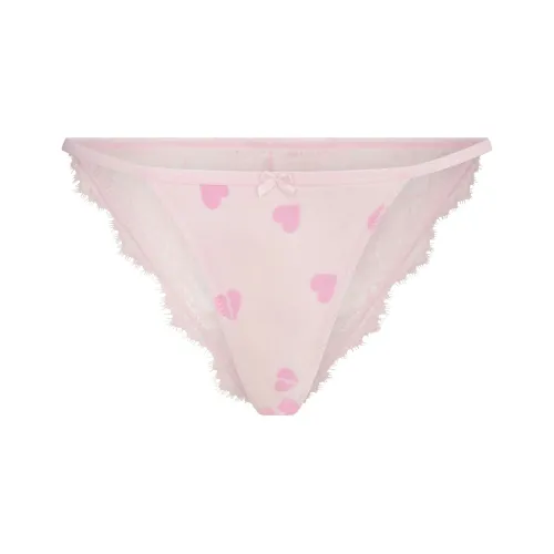 Skims Valentine's Day Collection СОВЕРШЕННО НОВОЕ / Вишневый цветок Heartbreaker Женские Бикини