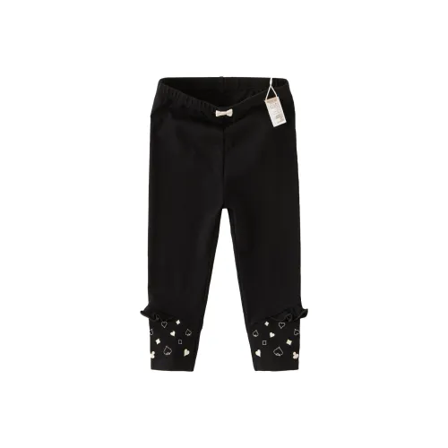 DAVE&BELLA Черные Детские Леггинсы