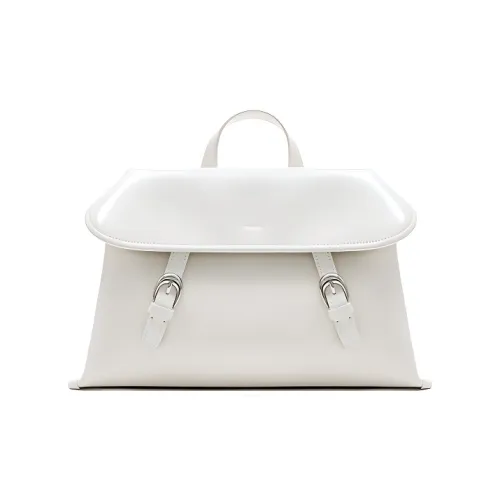 MUVA Рюкзак из коровьей кожи стандартный женский цвет молочный коктейль