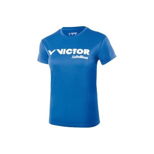 VICTOR Бадминтон Джерси Женские Императорский синий