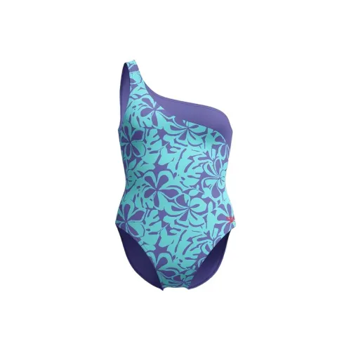 Speedo Endurabrite Ван-Пис Купальник Женские Синий Зеленый