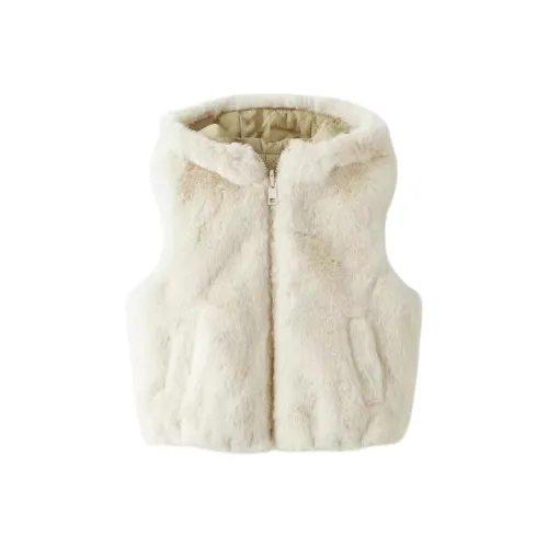 ZARA Жилет Белый Infant и Toddler