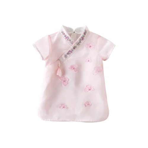 DAVE BELLA Детское платье розовое для малышей