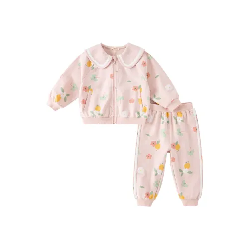 DAVE&BELLA Kids Повседневная спортивная одежда с цветочным принтом