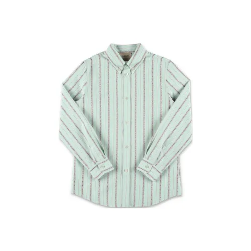 GUCCI Зеленые Kids Рубашки