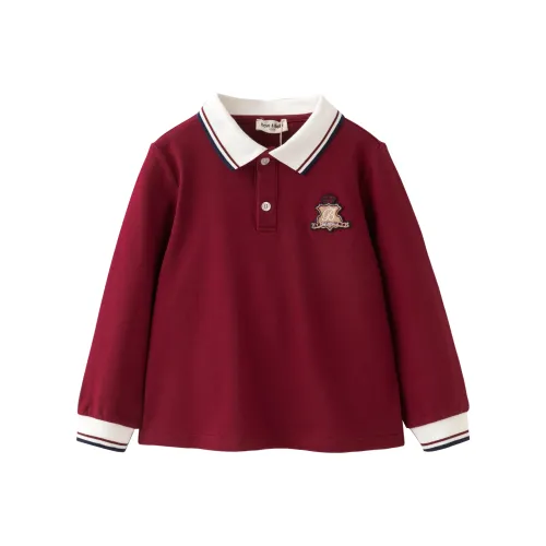 DAVE BELLA T-рубашка бордового цвета детская