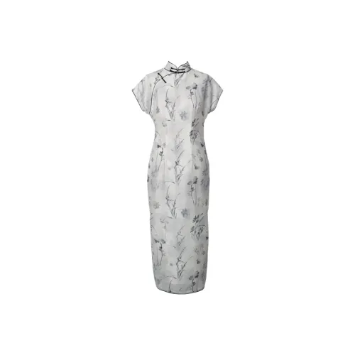 Одежда Cut By Time Чонсам Женская Белая