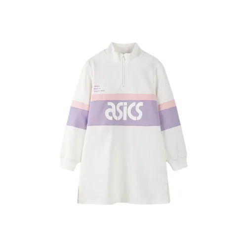 Asics Детское платье для подростков белое