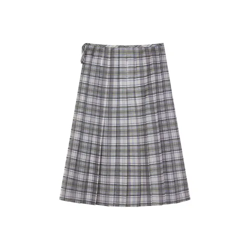 Teenie Weenie Повседневный Длинный Юбка Женская Светло-фиолетовая