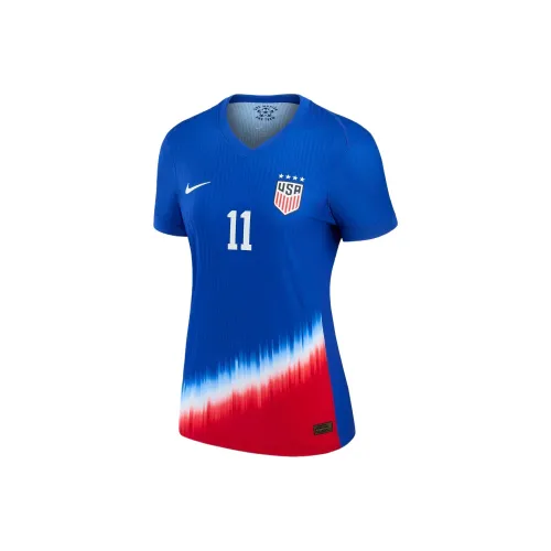 Nike Sophia Smith USWNT 2024 Match Гостевой Футбол Джерси Женские Синие