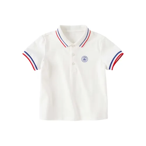 DAVE BELLA Поло Белое Детское