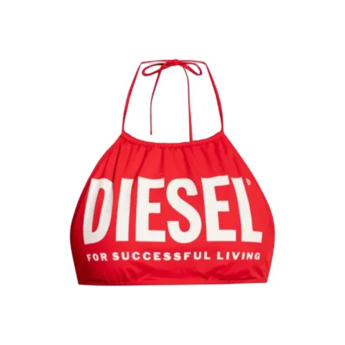 DIESEL Женские Бикини Красного Цвета