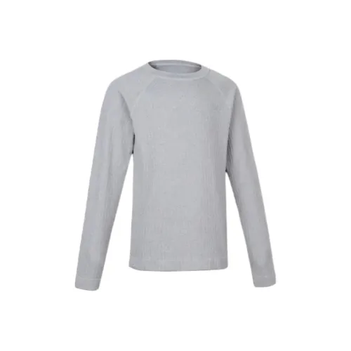 DECATHLON T-рубашка Серебристо-серый Снежно-белый Детский