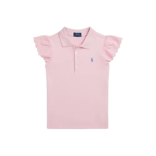 Polo Ralph Lauren T-рубашка SS24 Сад Розовый Детская