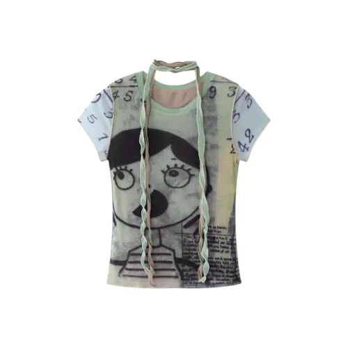 MO VOICE Цвет изображения Женские футболки