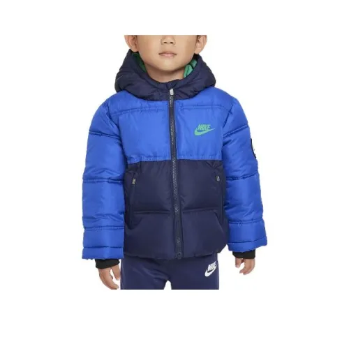 nike Детская одежда Colorblock Puffer Infant And Toddler Пальто Детский синий